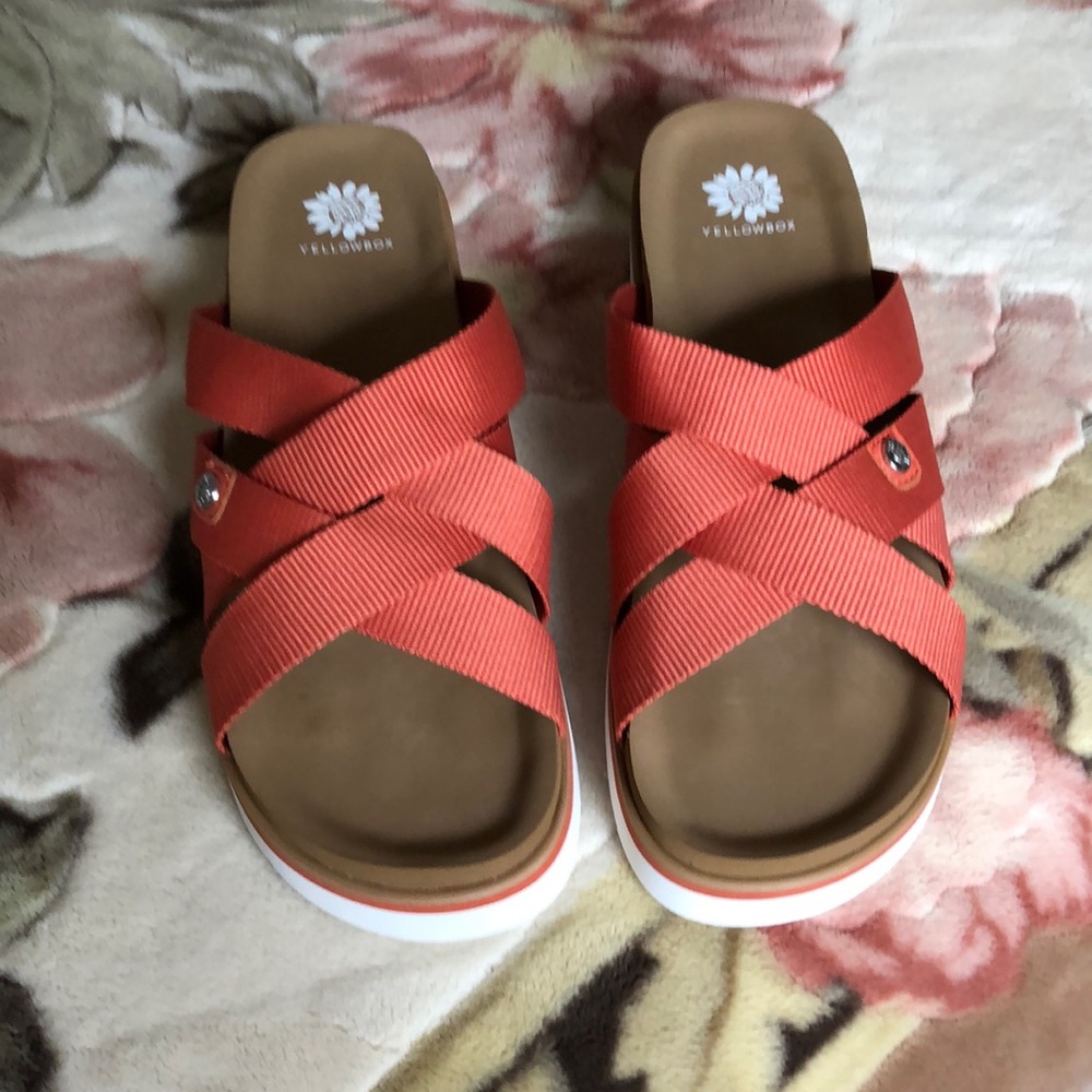 Yellow Box Sandals